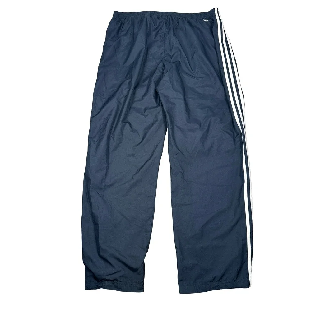 Vintage Y2K Adidas Clima365 ClimaProof Baggy Track Pants Men's 2XL XXL Navy Blue